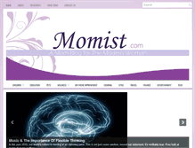 Tablet Screenshot of momist.com